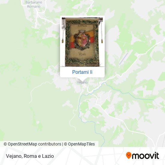 Mappa Vejano