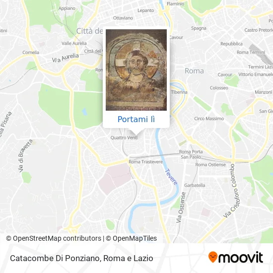 Mappa Catacombe Di Ponziano
