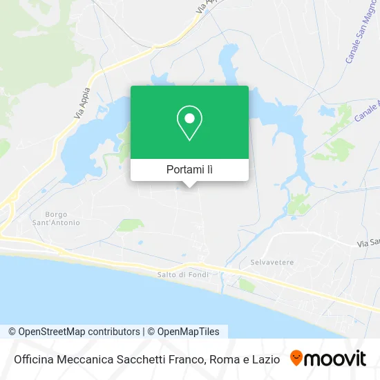 Mappa Officina Meccanica Sacchetti Franco