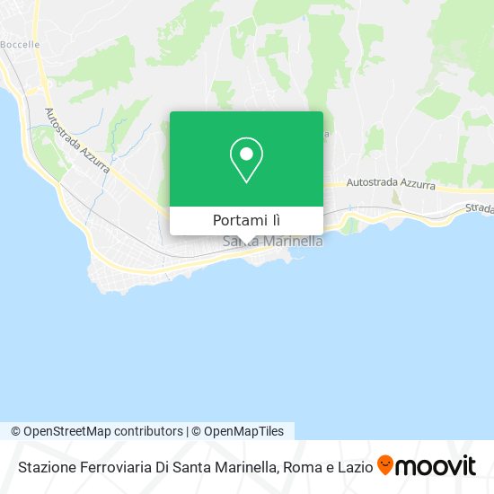 Mappa Stazione Ferroviaria Di Santa Marinella