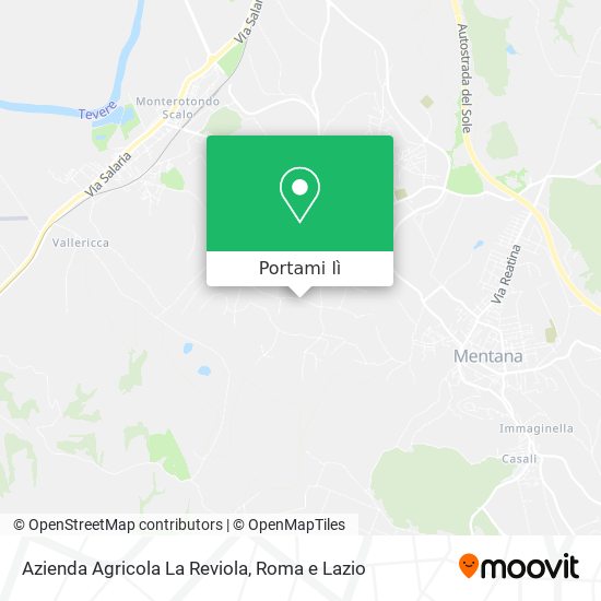 Mappa Azienda Agricola La Reviola