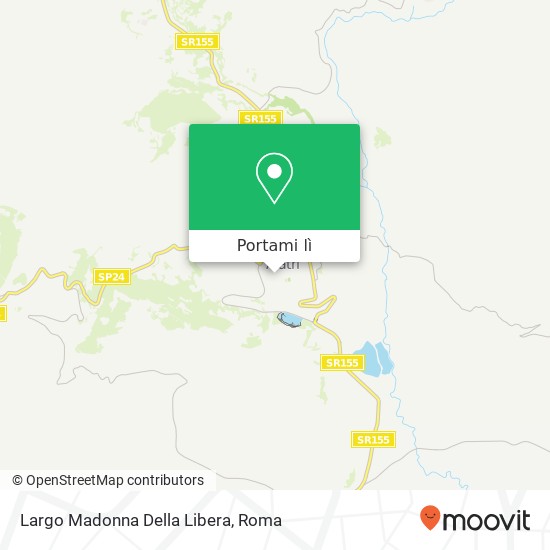 Mappa Largo Madonna Della Libera
