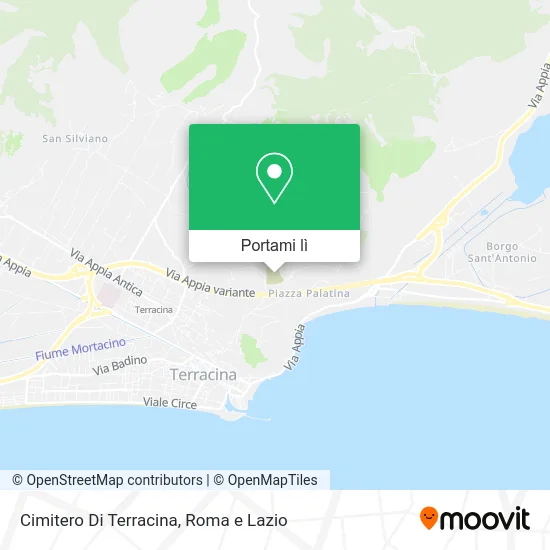 Mappa Cimitero Di Terracina
