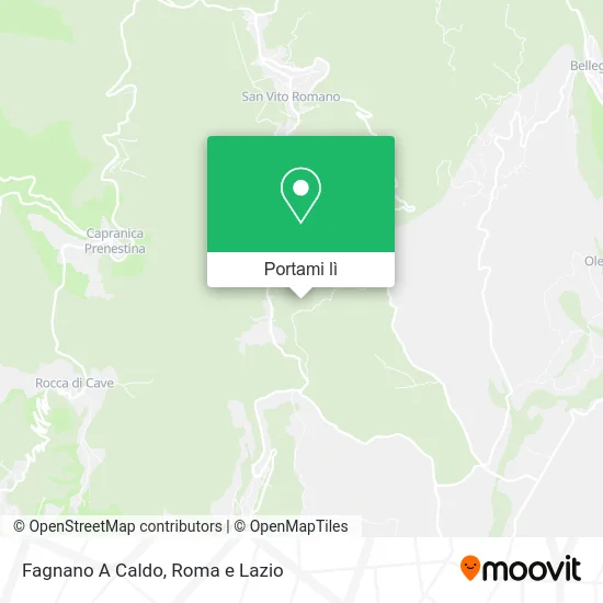Mappa Fagnano A Caldo