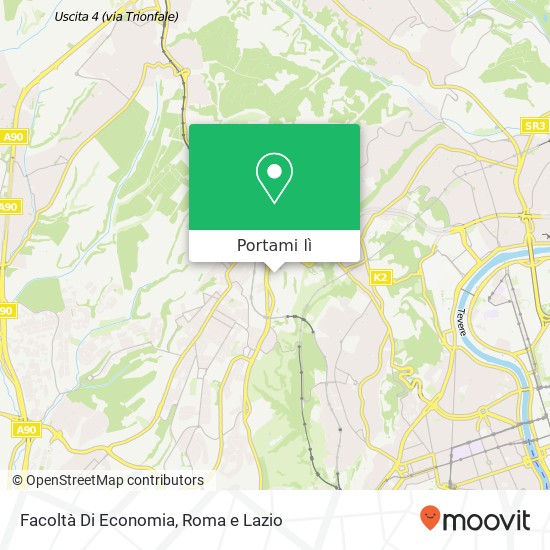 Mappa Facoltà Di Economia