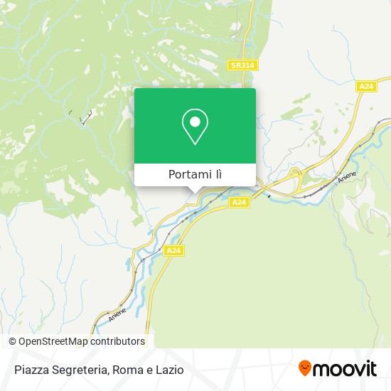 Mappa Piazza Segreteria