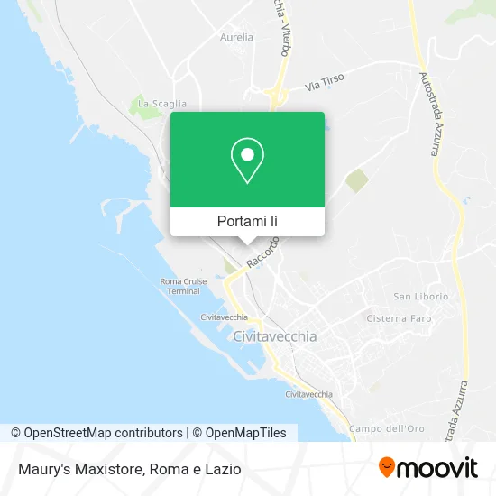 Mappa Maury's Maxistore
