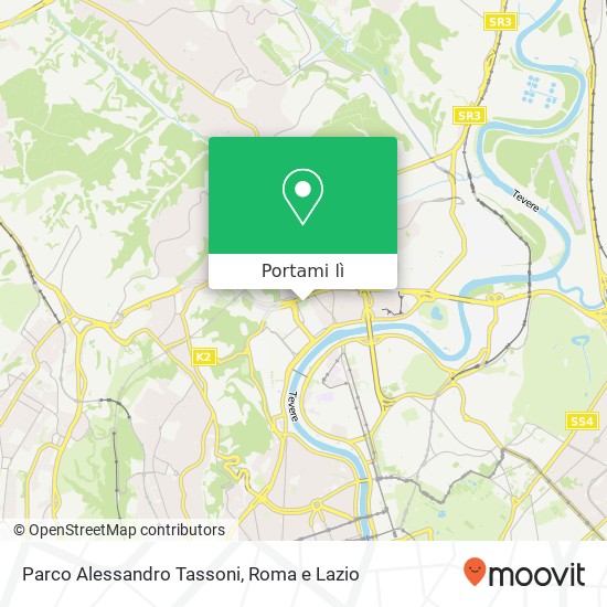 Mappa Parco Alessandro Tassoni