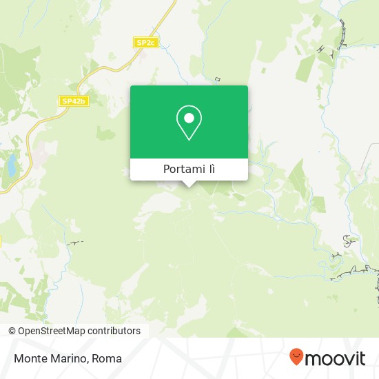 Mappa Monte Marino