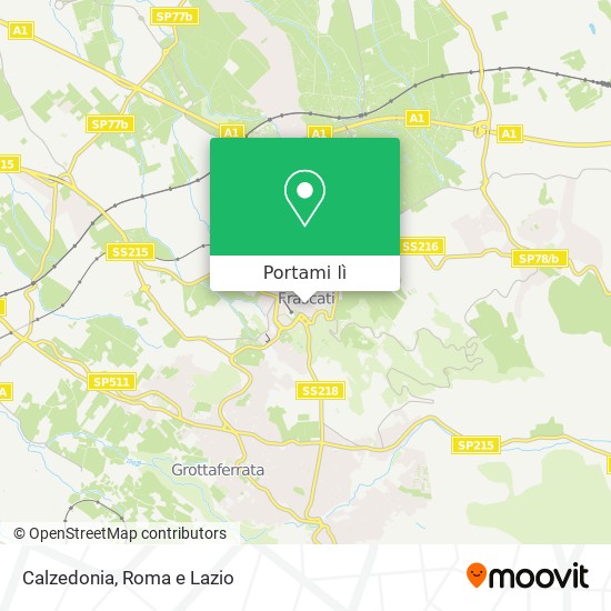 Mappa Calzedonia