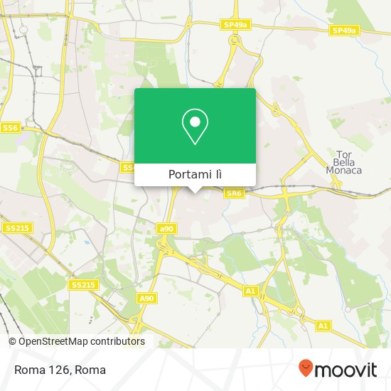 Mappa Roma 126