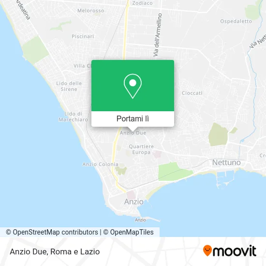 Mappa Anzio Due