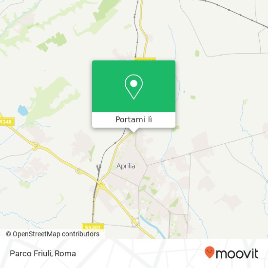 Mappa Parco Friuli