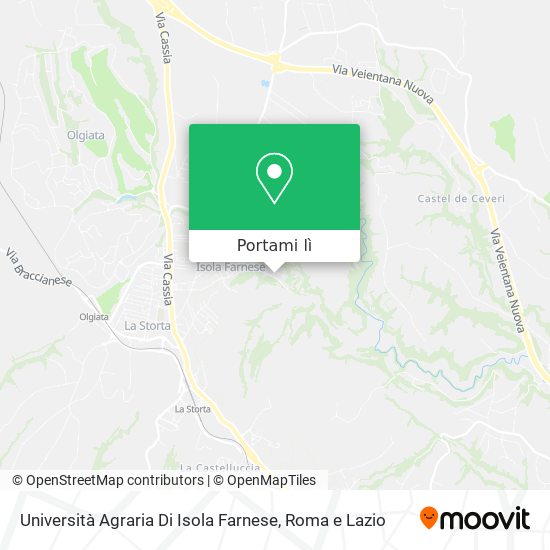 Mappa Università Agraria Di Isola Farnese