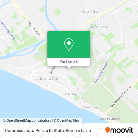 Mappa Commissariato Polizia Di Stato