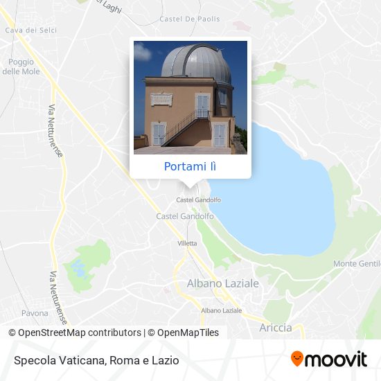 Mappa Specola Vaticana