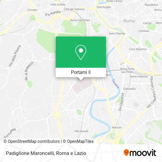 Mappa Padiglione Maroncelli