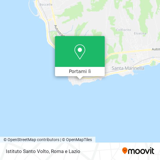 Mappa Istituto Santo Volto