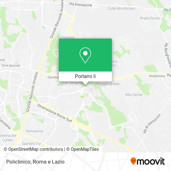 Mappa Policlinico