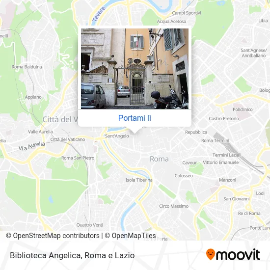 Mappa Biblioteca Angelica