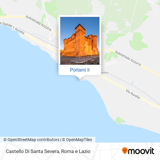 Mappa Castello Di Santa Severa