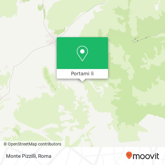 Mappa Monte Pizzilli
