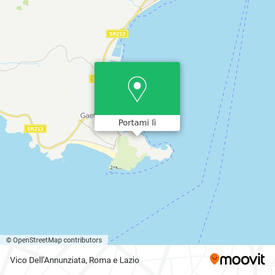 Mappa Vico Dell'Annunziata