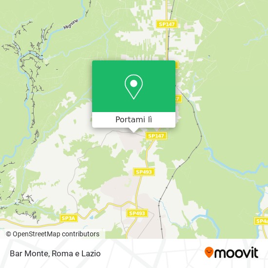 Mappa Bar Monte