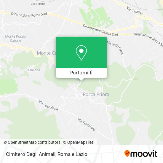 Mappa Cimitero Degli Animali