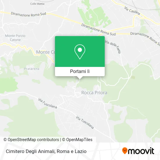 Mappa Cimitero Degli Animali