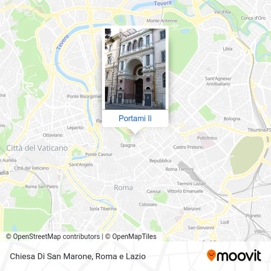 Mappa Chiesa Di San Marone