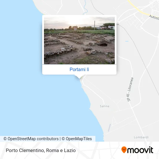 Mappa Porto Clementino