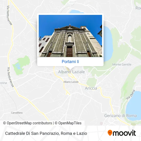 Mappa Cattedrale Di San Pancrazio