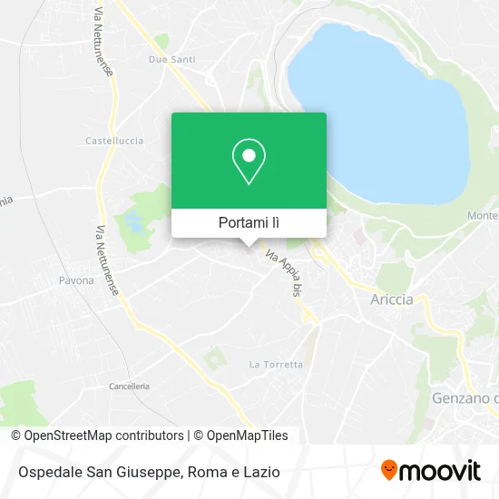 Mappa Ospedale San Giuseppe