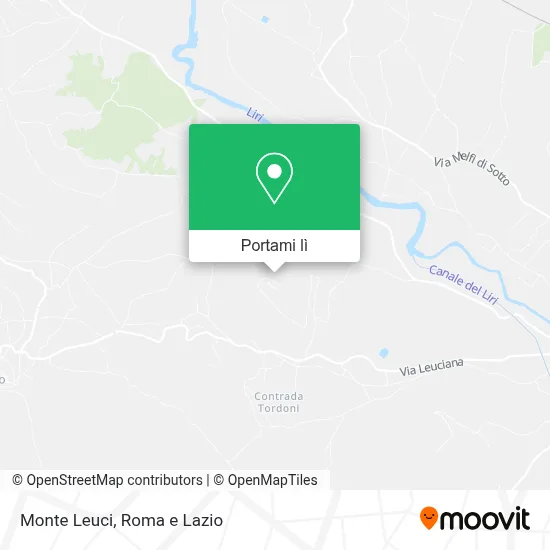Mappa Monte Leuci