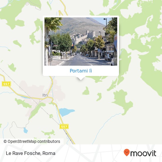 Mappa Le Rave Fosche