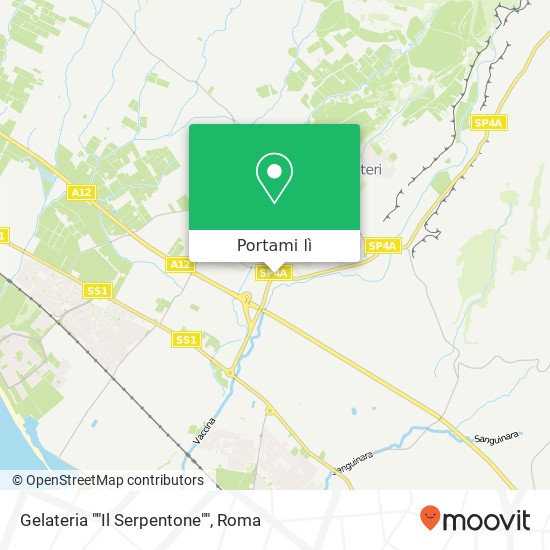 Mappa Gelateria ""Il Serpentone""