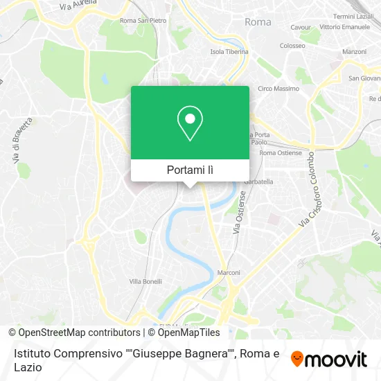 Mappa Istituto Comprensivo ""Giuseppe Bagnera""