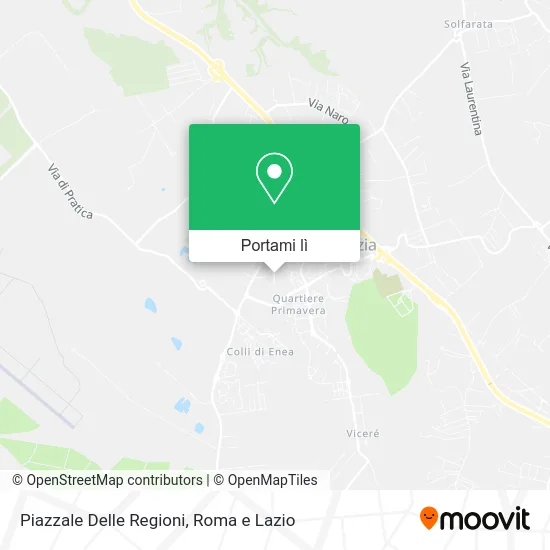 Mappa Piazzale Delle Regioni