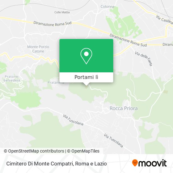 Mappa Cimitero Di Monte Compatri