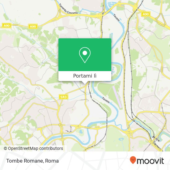 Mappa Tombe Romane