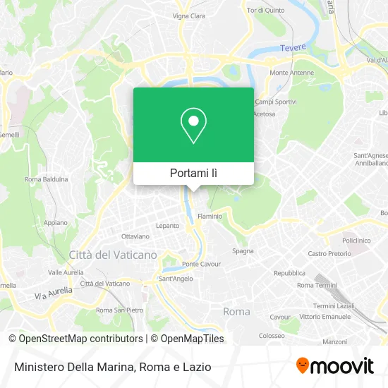 Mappa Ministero Della Marina