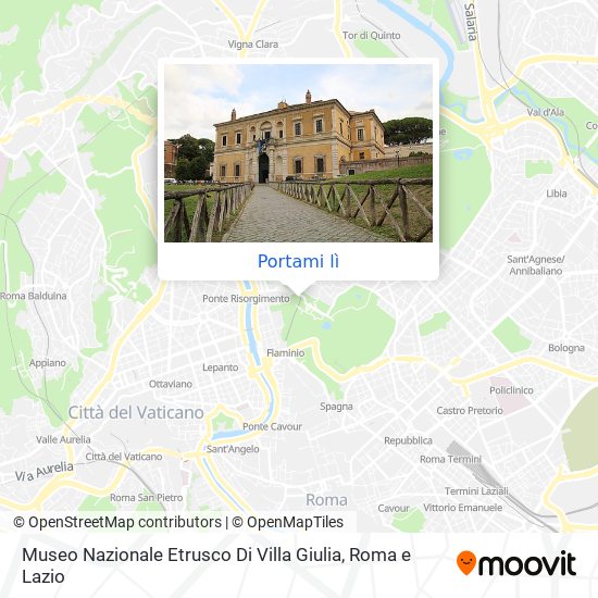 Mappa Museo Nazionale Etrusco Di Villa Giulia