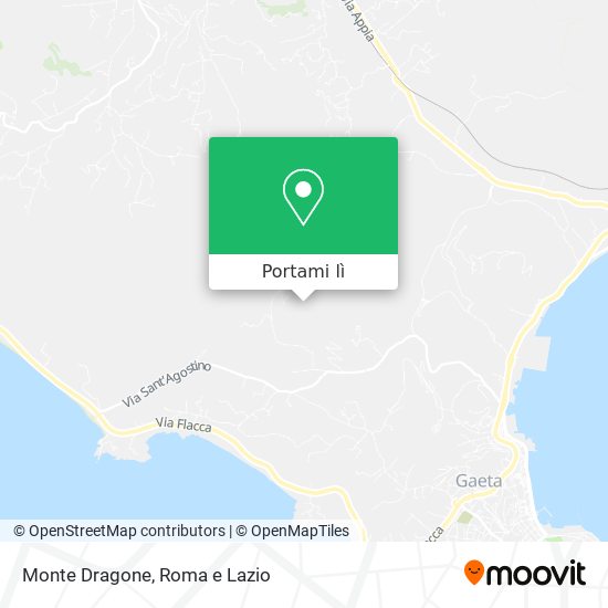 Mappa Monte Dragone