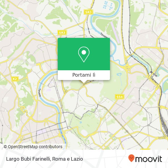 Mappa Largo Bubi Farinelli