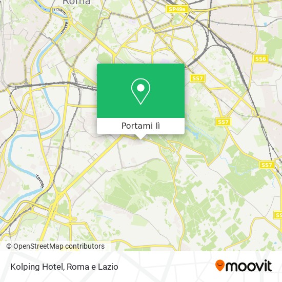 Mappa Kolping Hotel