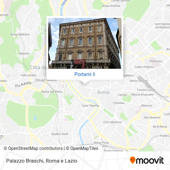 Mappa Palazzo Braschi