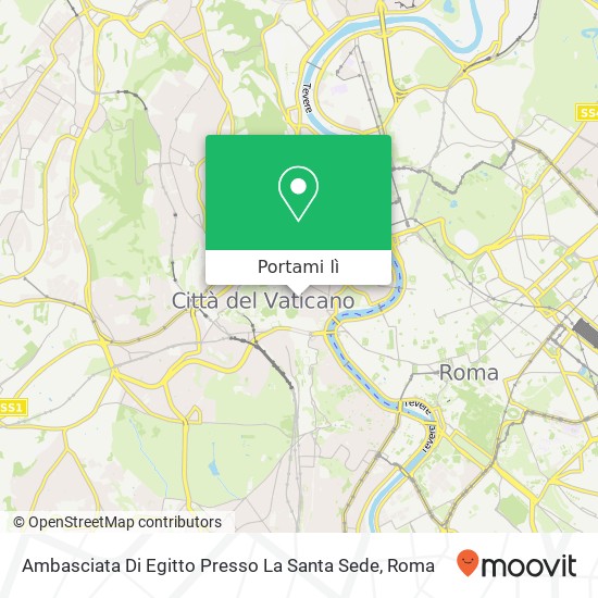 Mappa Ambasciata Di Egitto Presso La Santa Sede