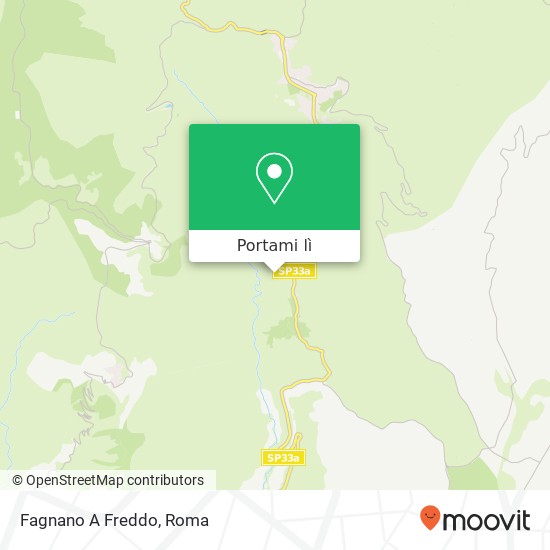 Mappa Fagnano A Freddo