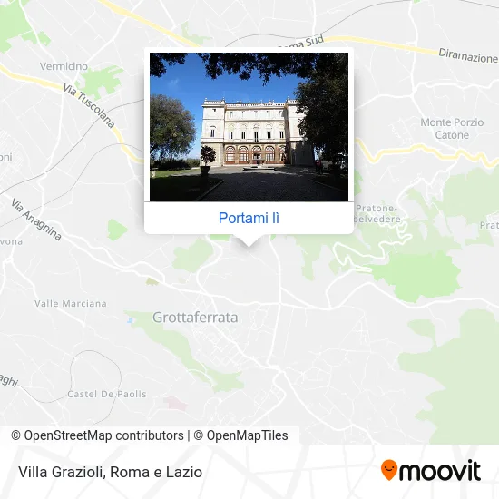 Mappa Villa Grazioli